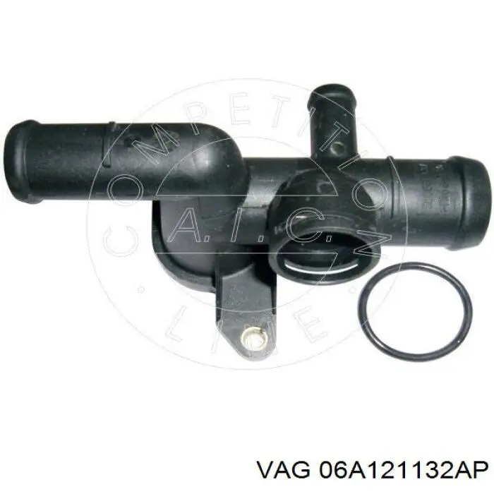 Фланець системи охолодження (трійник) VAG 06A121132AP ціна, від 5.07 USD