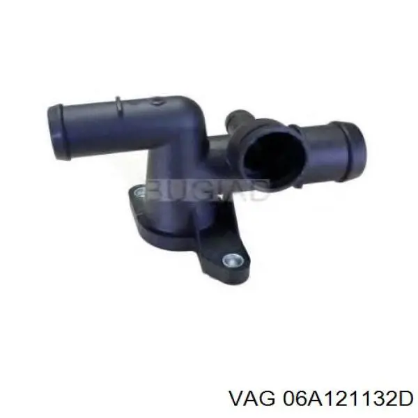 06A121132D VAG фланець системи охолодження (трійник)