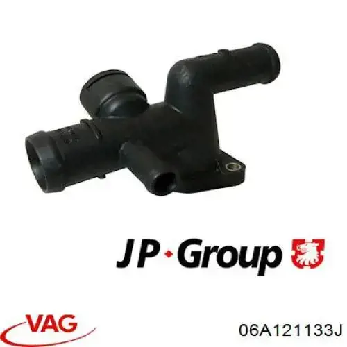 Купити 06A121133J VAG Фланець системи охолодження (трійник)