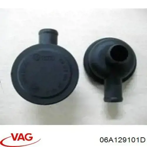 Клапан вентиляції картерних газів 06A129101D VAG