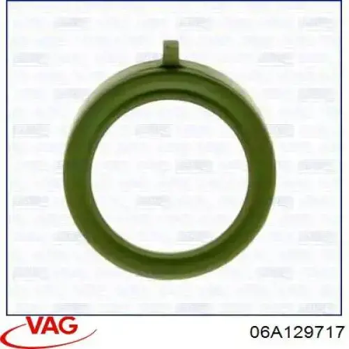 06A129717 VAG Прокладка впускного колектора, верхня
