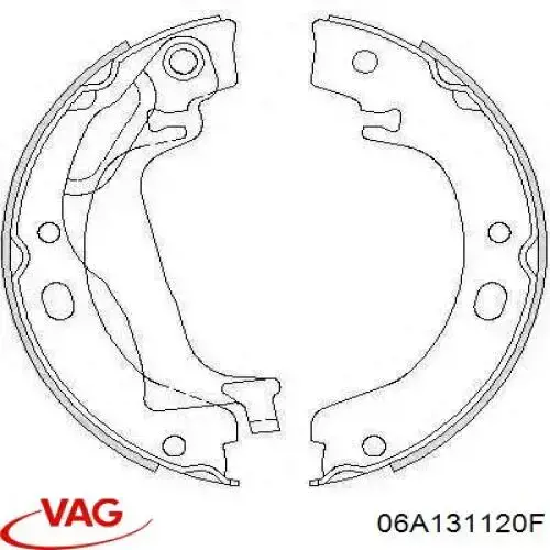 06A131120F VAG Прокладка EGR-клапана рециркуляції