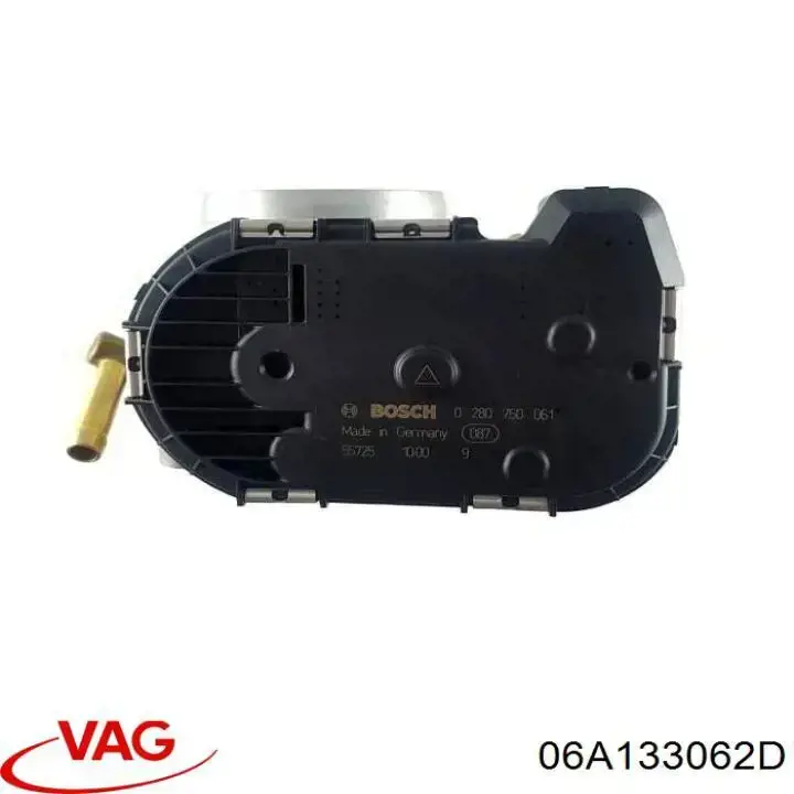 0280750061 VAG Дросільна заслінка в зборі