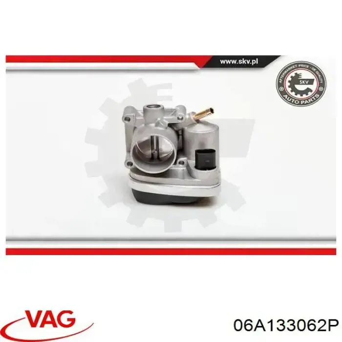 Блок дросельної заслінки VAG 06A133062P ціна, від 104.46 USD
