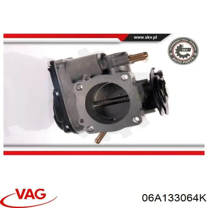 Блок дросельної заслінки VAG 06A133064K ціна, від 41.68 USD