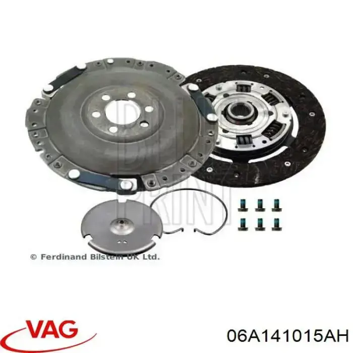 Комплект зчеплення (3 частини) VAG 06A141015AH ціна, від 126.69 USD