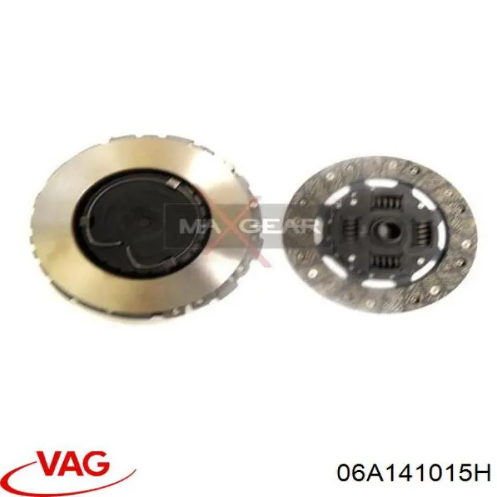 Купити 06A141015H VAG Комплект зчеплення (диск, корзина, підшипник)
