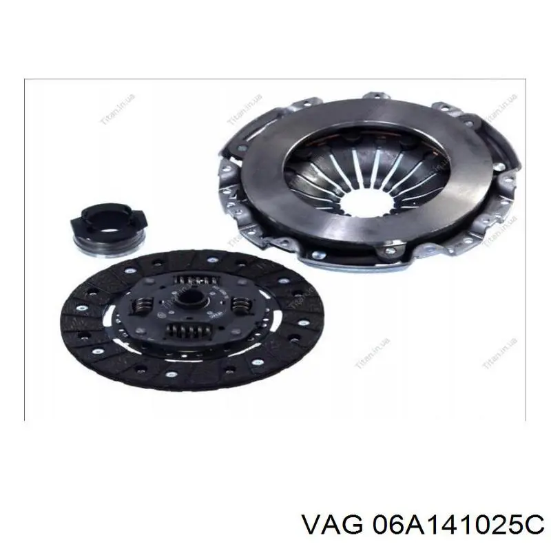 06A141025C VAG Натискний диск зчеплення