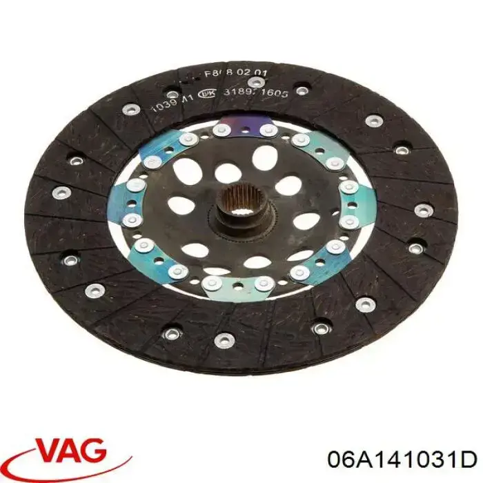 06A141031D VAG Диск зчеплення