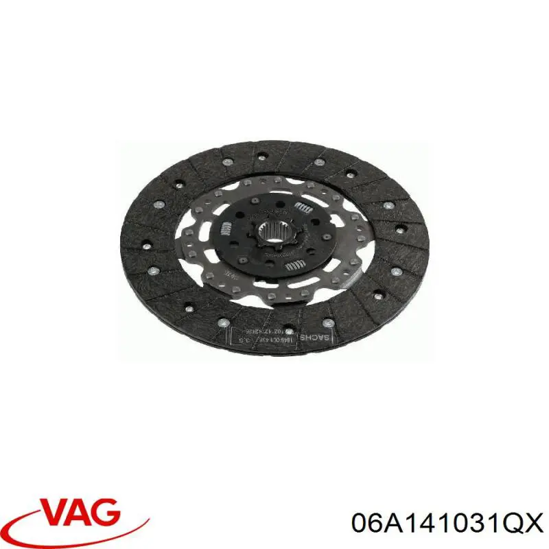 Купити 06A141031QX VAG Диск зчеплення