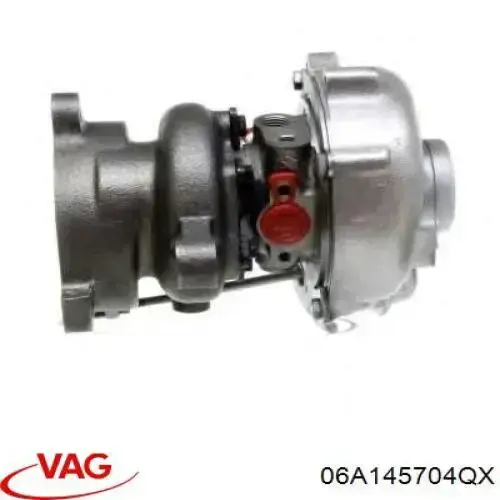 Купити 06A145704QX VAG Турбіна