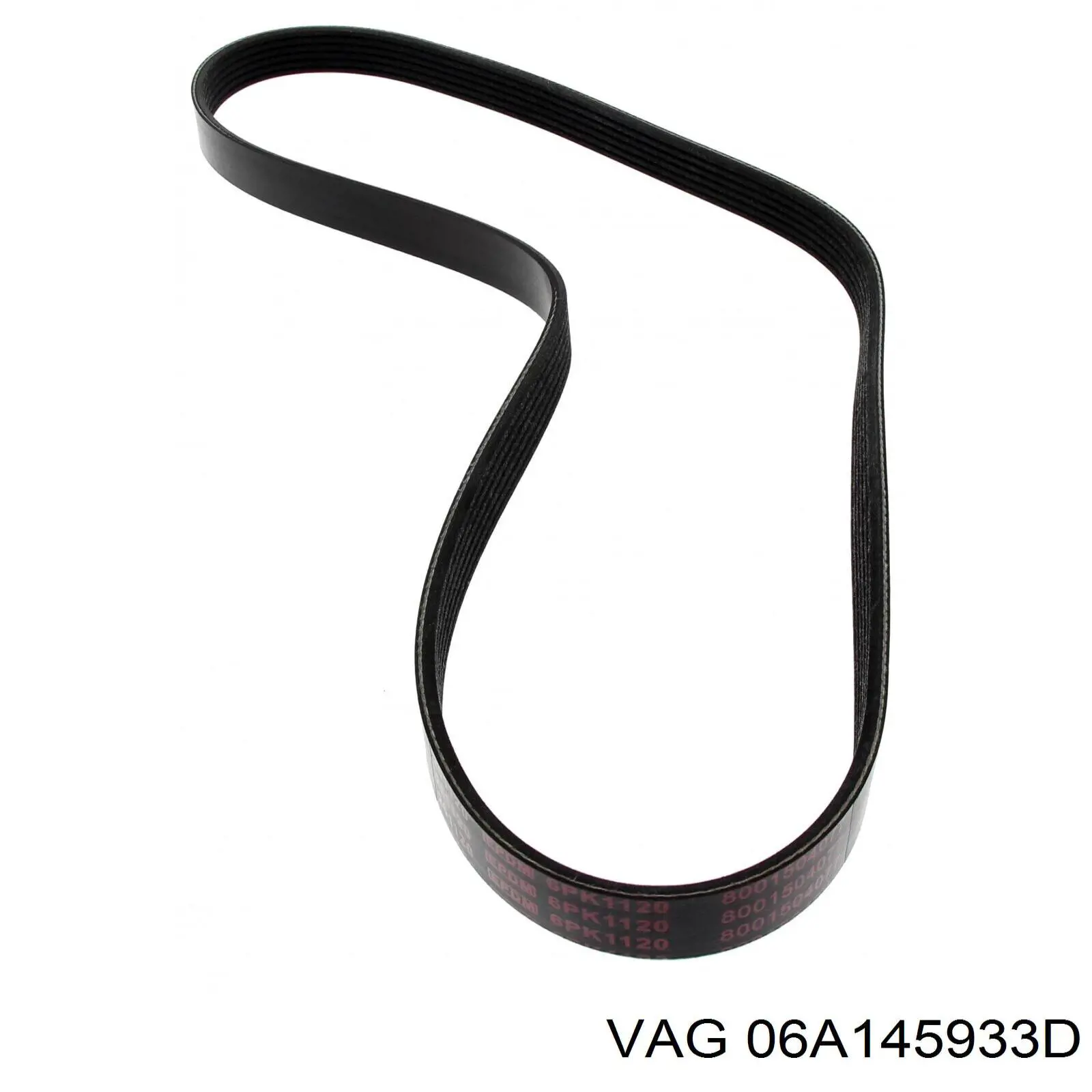 Ремінь генератора 06A145933D VAG