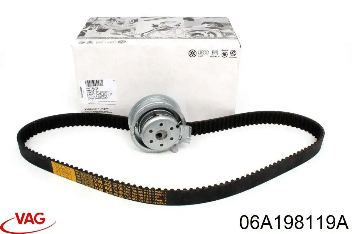 Комплект ГРМ VAG 06A198119A ціна, від 93.07 USD