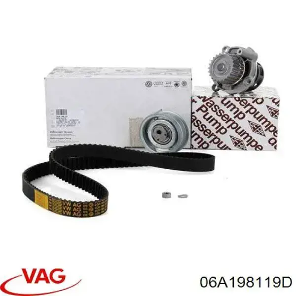 Комплект ГРМ VAG 06A198119D ціна, від 128.90 USD