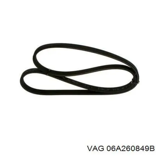 Ремінь генератора 06A260849B VAG