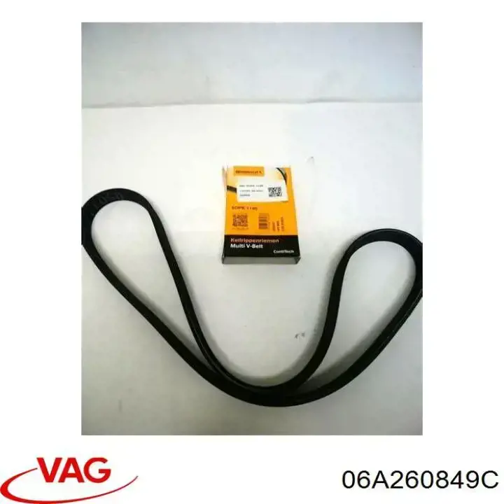 Купити 06A260849C VAG Ремінь генератора