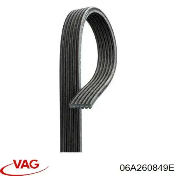 Купити 06A260849E VAG Ремінь генератора