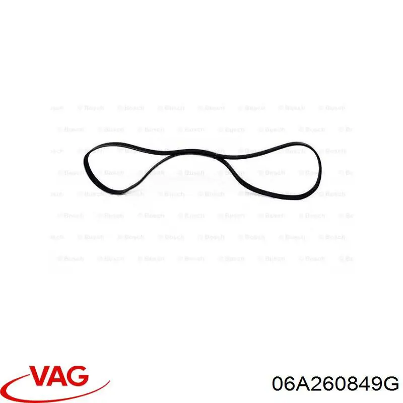 Купити 06A260849G VAG Ремінь генератора