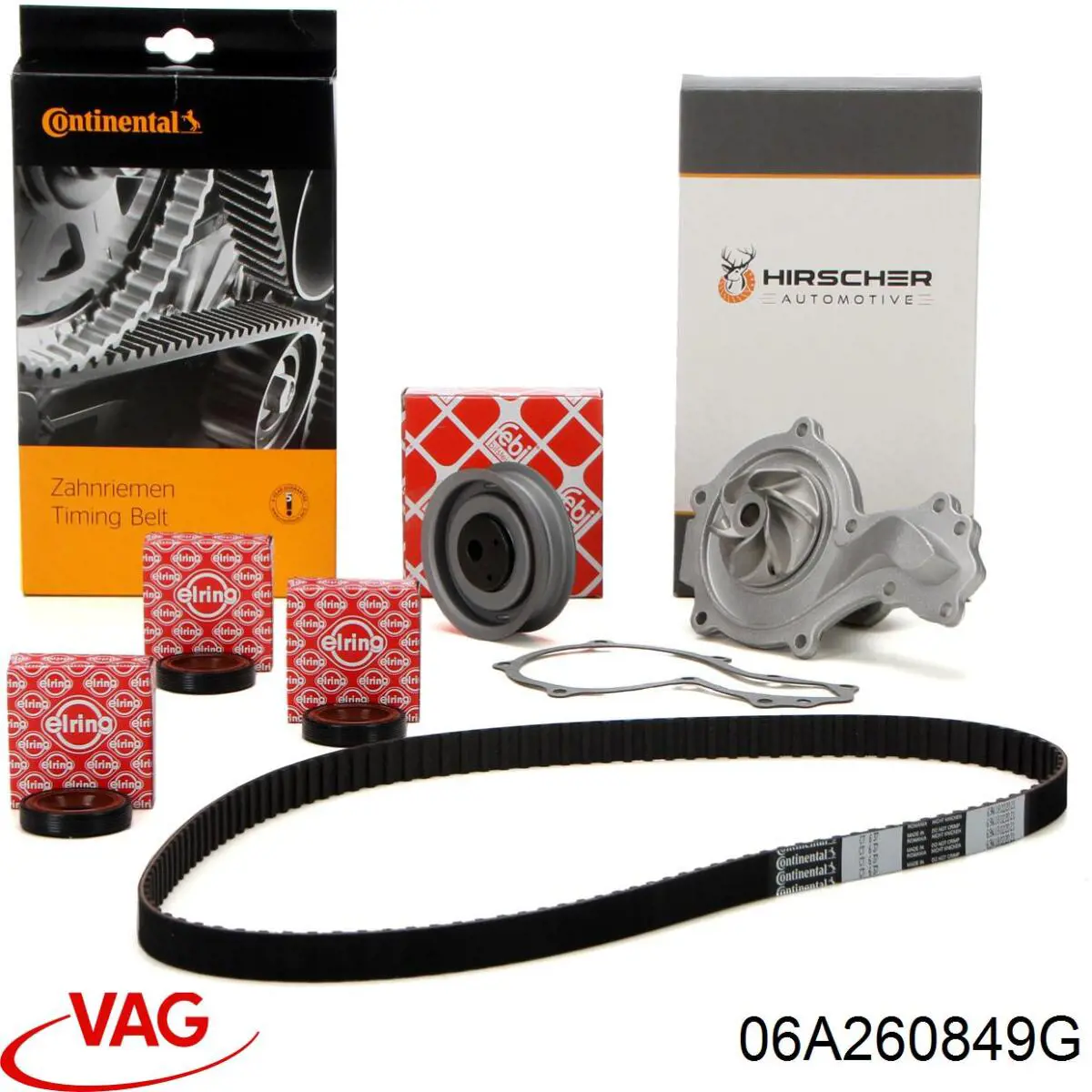 Клиновий ремінь VAG 06A260849G ціна, від 9.15 USD