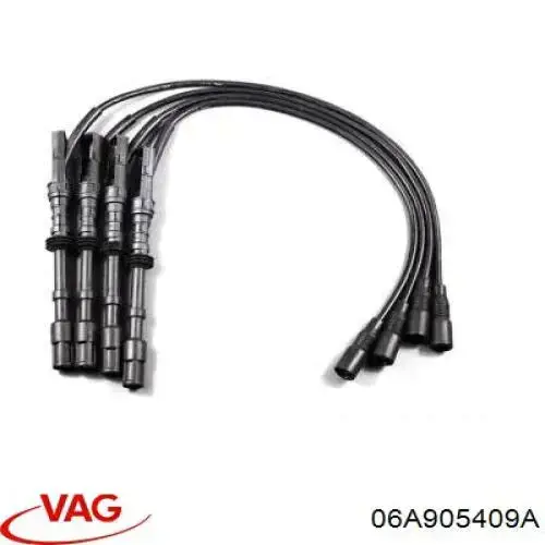 Високовольтні дроти 06A905409A VAG