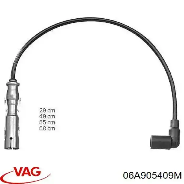 Високовольтні дроти 06A905409M VAG