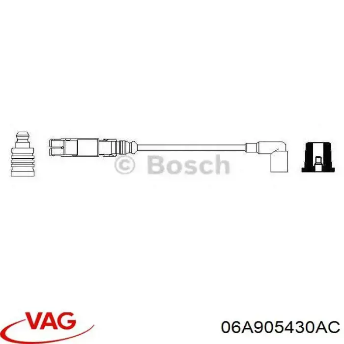 Купити 06A905430AC VAG Провід високовольтні, комплект