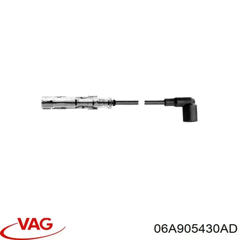 06A905430K VAG кабель високовольтний, циліндр №3