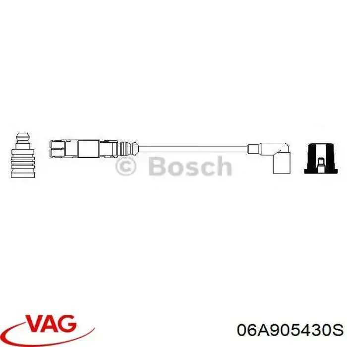 Дроти запалювання VAG 06A905430S ціна, від 5.84 USD