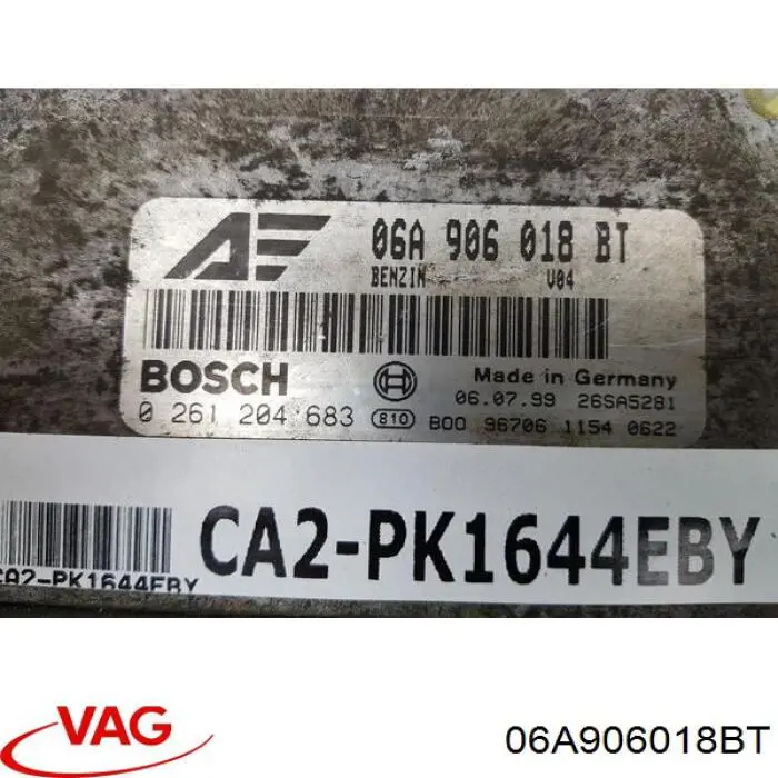 ЕБУ VAG 06A906018BA ціна, від 84.65 USD