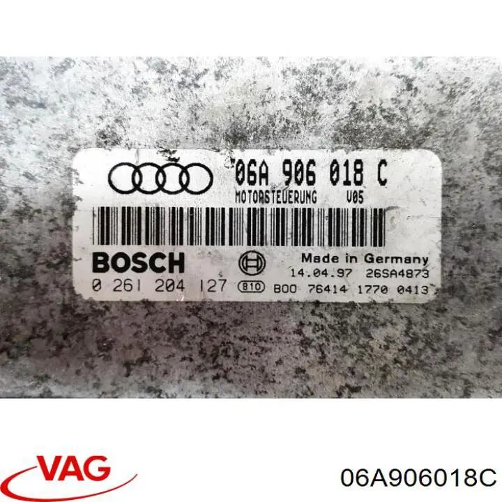 Електронний блок керування двигуном 06A906018C VAG