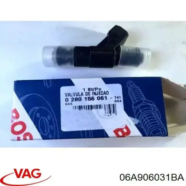 Купити 99061837101 Vika Форсунка дизельна в зборі, розпилювач + тримач