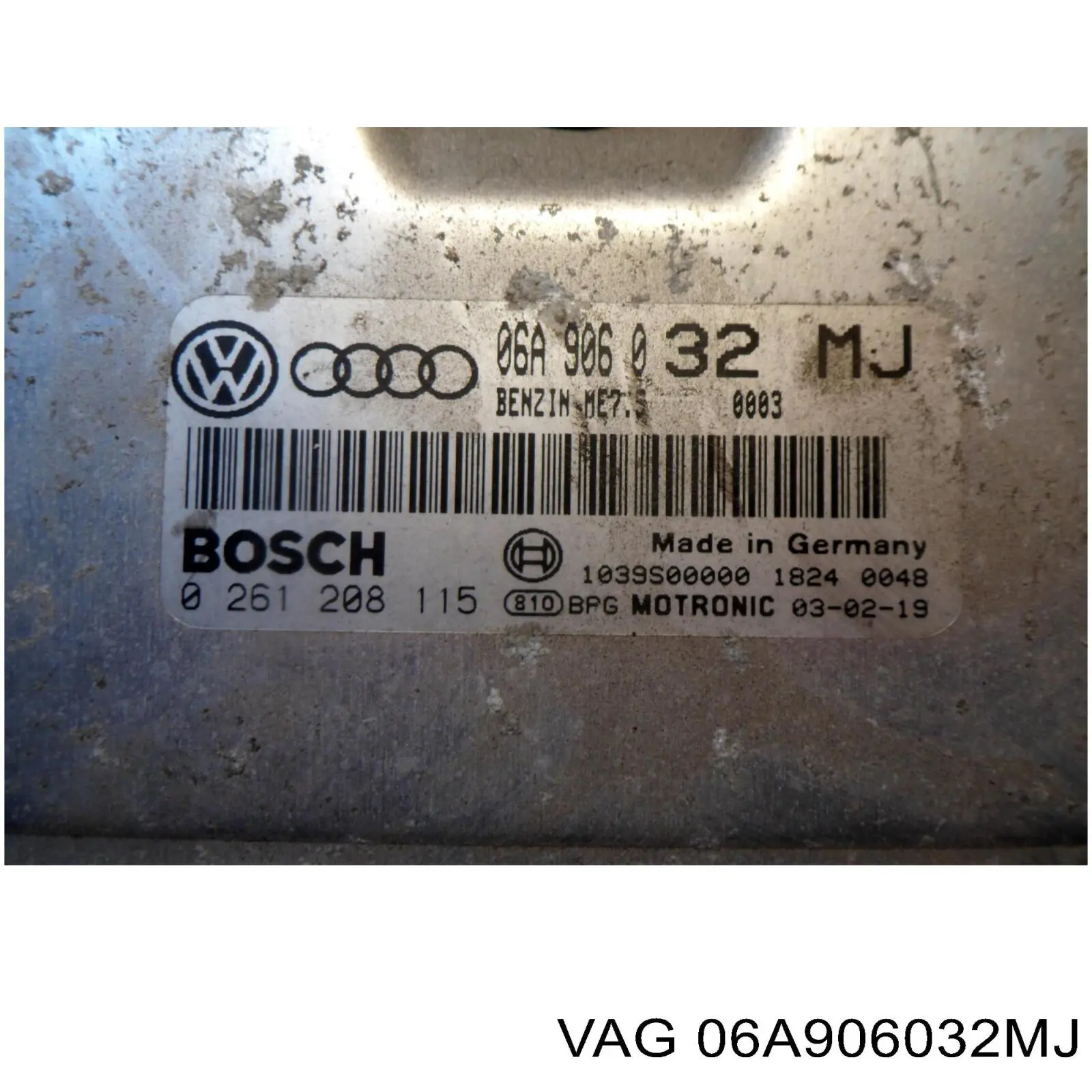 ЕБУ VAG 06A906032MJ ціна, від 193.06 USD
