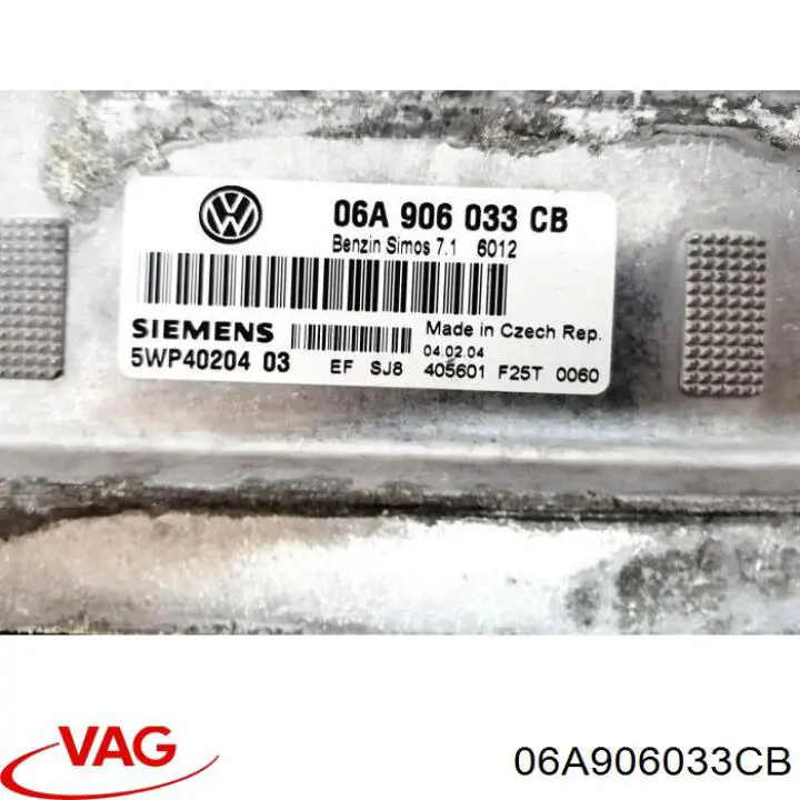 06A906033CB VAG Блок електронного управління