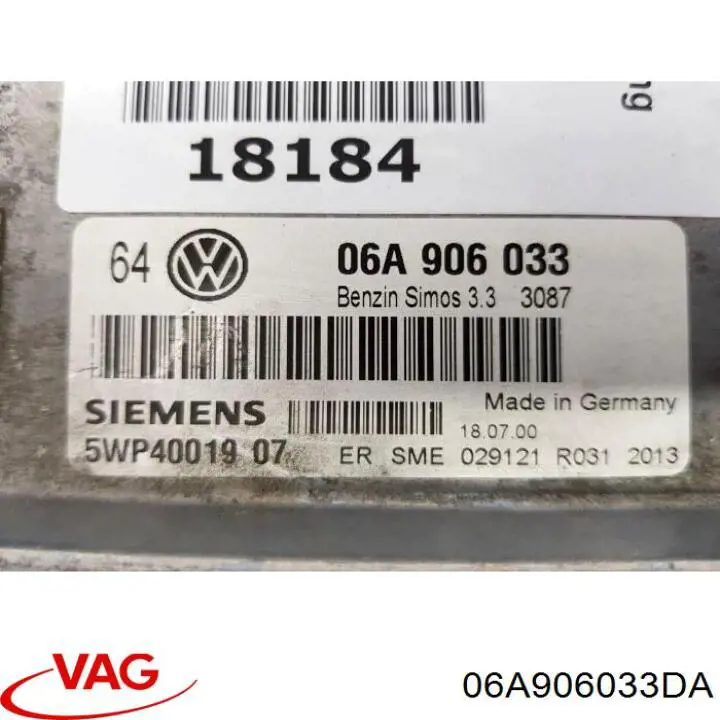 ЕБУ VAG 06A906033DA ціна, від 30.93 USD