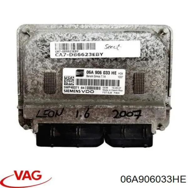 ЕБУ VAG 06A906033HE ціна, від 1377.41 USD