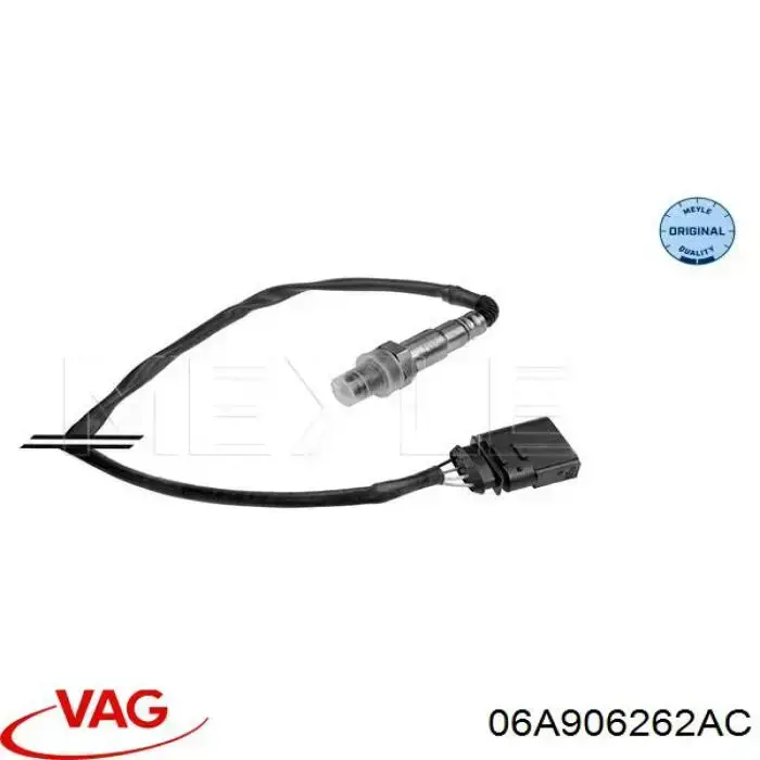 Лямбдазонд, датчик кисню після каталізатора VAG 06A906262AC ціна, від 25.34 USD