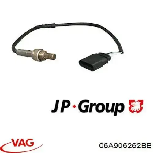 Лямбда-зонд, датчик кисню після каталізатора 06A906262BB VAG