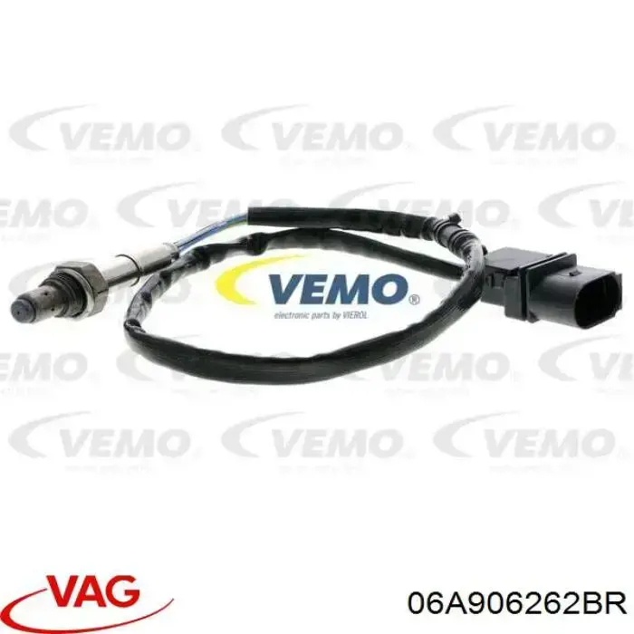 Лямбдазонд, датчик кисню до каталізатора VAG 06A906262BR ціна, від 90.91 USD