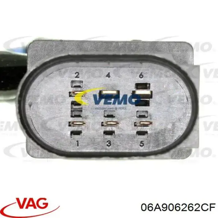 Лямбдазонд, датчик кисню до каталізатора VAG 06A906262CF ціна, від 69.68 USD