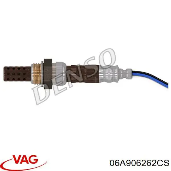 Лямбдазонд, датчик кисню після каталізатора VAG 06A906262CS ціна, від 16.89 USD