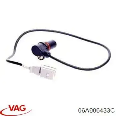 Датчик колінвала 06A906433C VAG