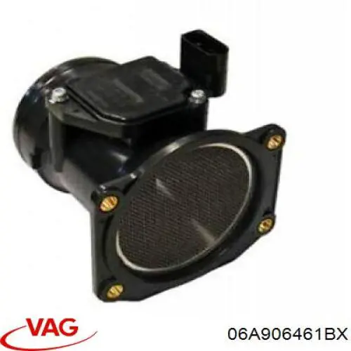06A906461BX VAG датчик потоку (витрати повітря, витратомір MAF - (Mass Airflow))
