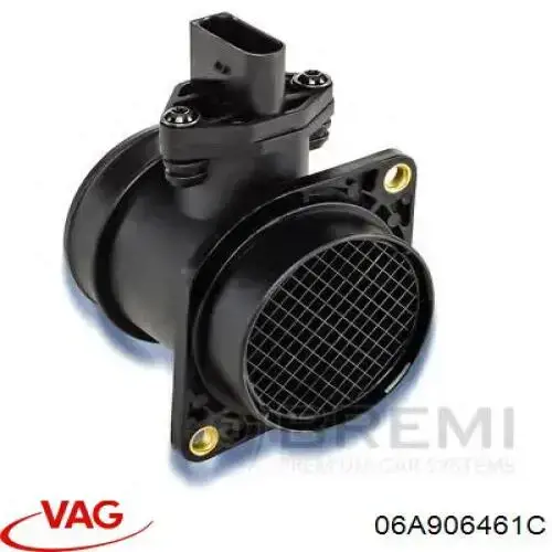 06A906461C VAG датчик потоку (витрати повітря, витратомір MAF - (Mass Airflow))