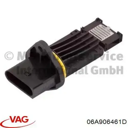 Датчик масової витрати повітря VAG 06A906461D ціна, від 46.62 USD