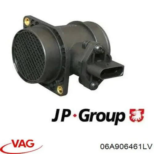 Датчик масової витрати повітря VAG 06A906461LV ціна, від 32.64 USD