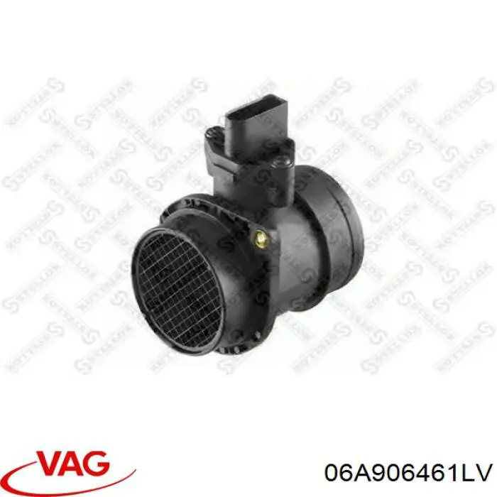06A906461LV VAG датчик потоку (витрати повітря, витратомір MAF - (Mass Airflow))
