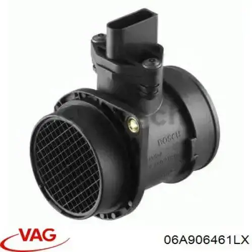 06A906461LX VAG датчик потоку (витрати повітря, витратомір MAF - (Mass Airflow))