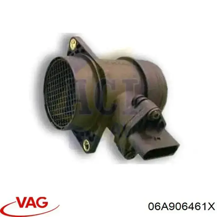 Датчик масової витрати повітря VAG 06A906461X ціна, від 31.67 USD