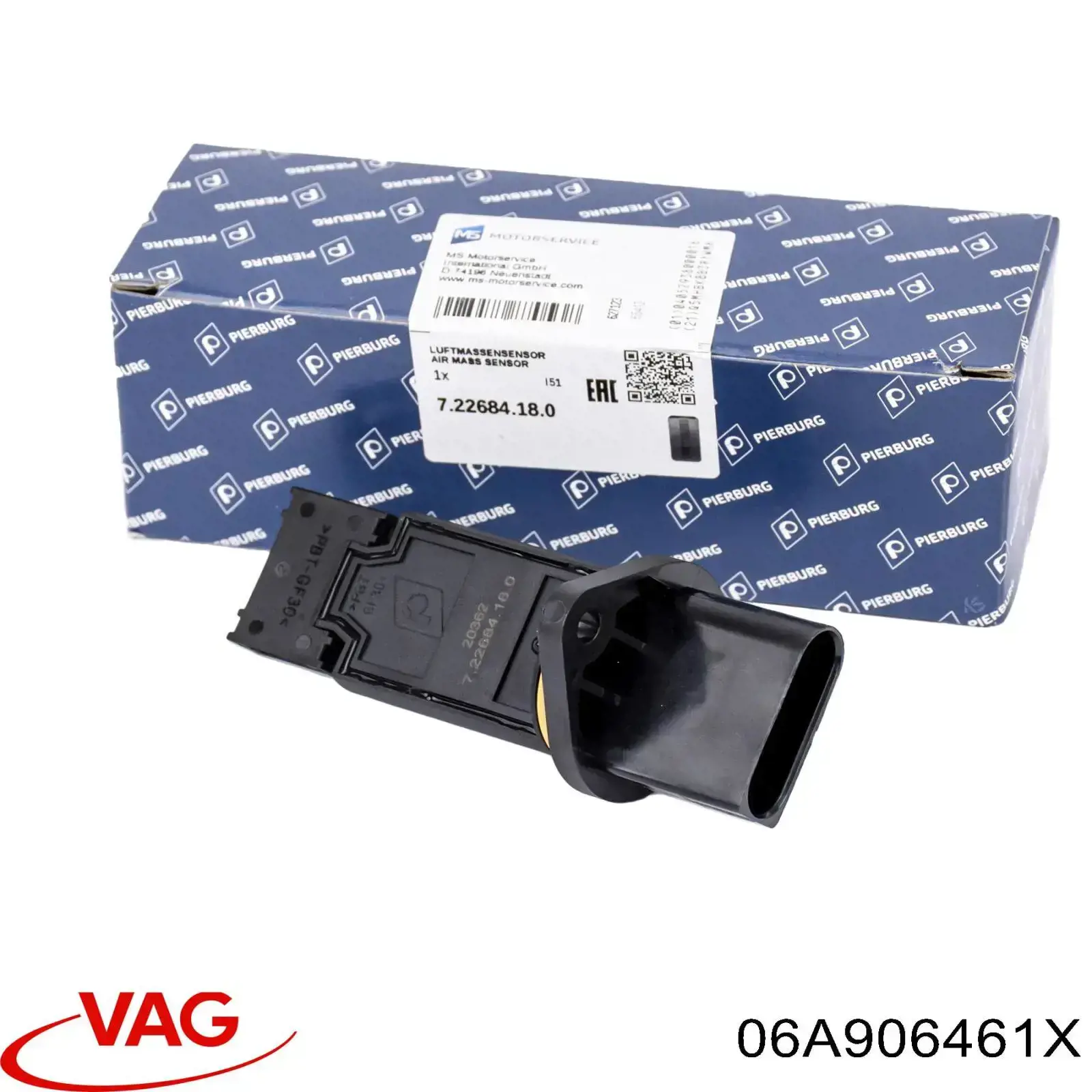 06A906461X VAG Датчик витрати повітря