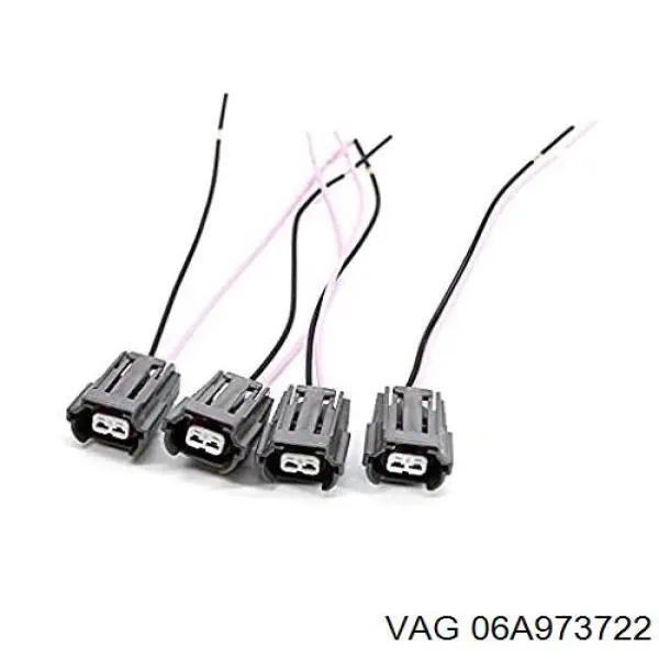 Купити 06A973722 VAG Роз'єм (фішка) паливної форсунки